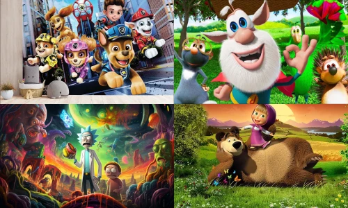 Dibujos animados y contenido infantil disponibles en CinexTV