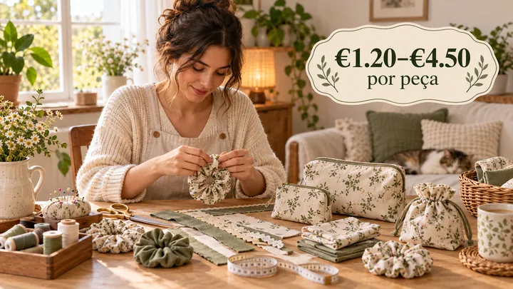 Materiais para acessórios em tecido