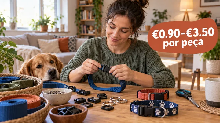 Materiais para projetos de acessórios para animais